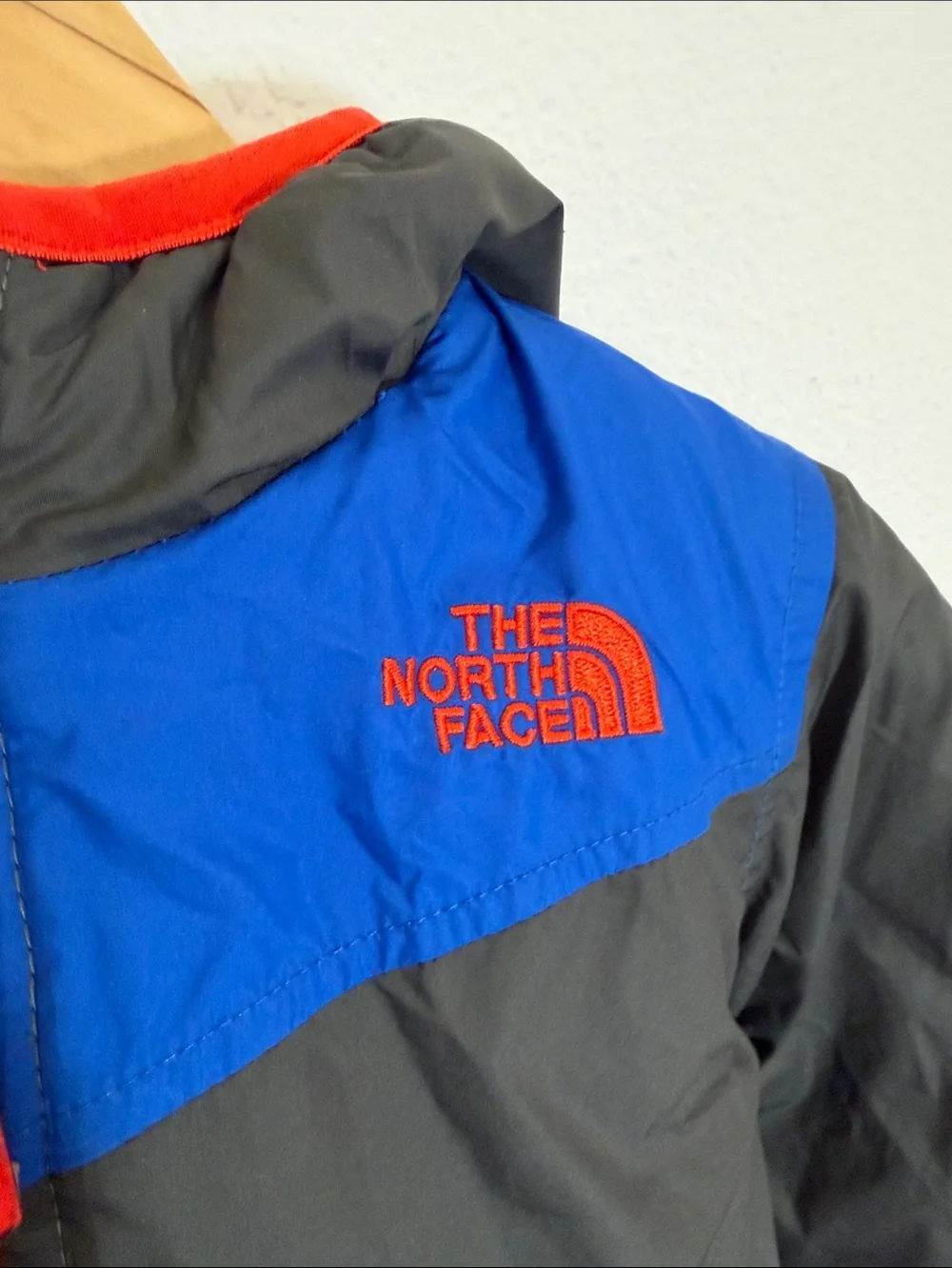 The North Face Blue Reversible Winter Jacket